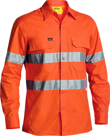 X Airflow Taped Hi Vis Ripstop Shirt || BS6416T