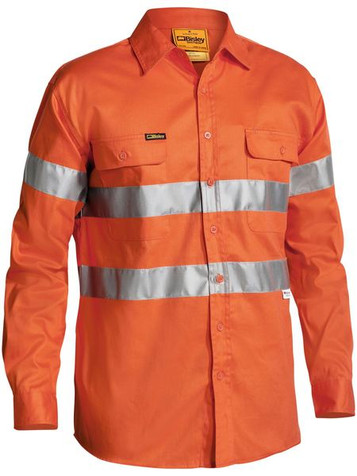 Taped Hi Vis Drill Shirt || BT6482