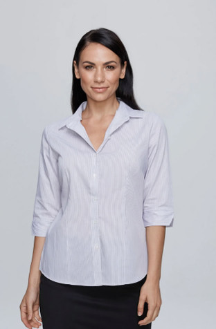 Henley Women's 3/4 Sleeve Shirt