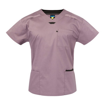 Medi8- Unisex Stretch Scrub Top