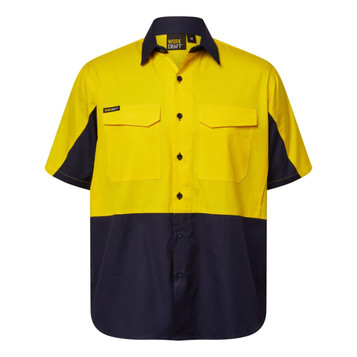 Hivis Vented Ripstop Shirt-Ss