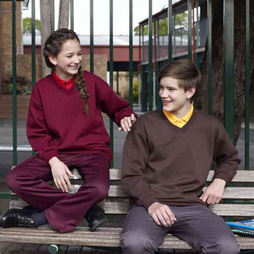 Baudin Fleecy V-Neck Sweat Shirt