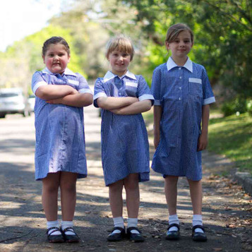 Cowan Check School Dress