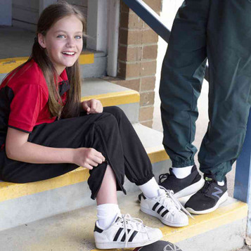 Darcy Microfibre Track Pants with Zip Cuff