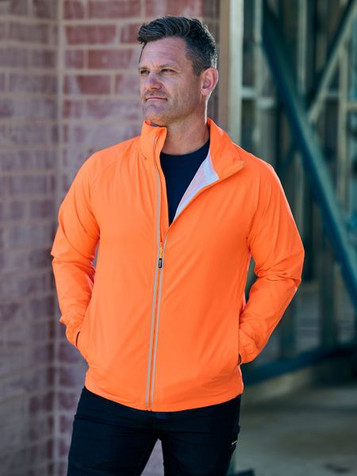 Packable Lightweight Ripstop Rain Jacket