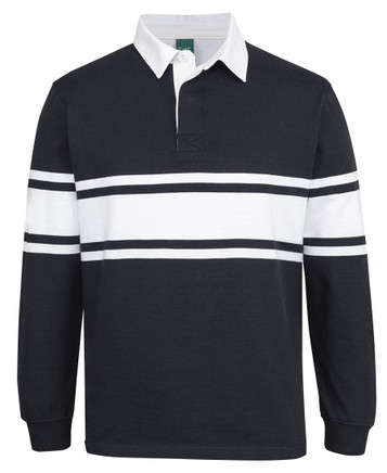 C of C 3 Stripe Yarn Dyed Rugby
