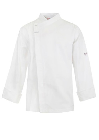 Chefscraft- UNISEX TUNIC HIDDEN STUDS - LS