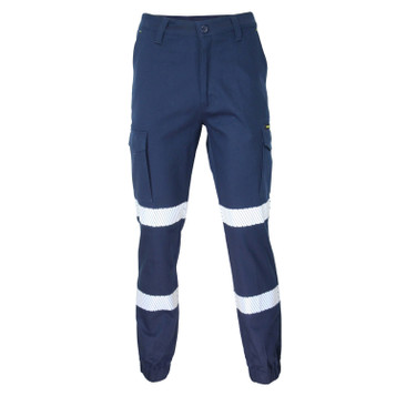 SlimFlex Bio-Motion Segment Taped Cargo Pants Elastic Cuffs.