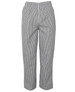 Elasticated black and white checked pants with a relaxed fit and an elastic waistband. Includes branding.