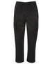 Elasticated cargo pants in black featuring side pockets. Designed for comfort with an elastic waistband.