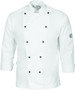 Cool-Breeze Cotton Chef Jacket - Long Sleeve
