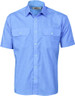 Polyester Cotton Work Shirt - Short Sleeve
