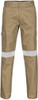 Cotton Drill Cargo Pants With 3M R/Tape