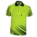 Hi Vis Sublimated Full Stripe Polo