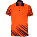 Hi Vis Sublimated Full Stripe Polo