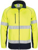 Hi Vis Two Tone Full Zip Fleecy Sweat Shirt CSR R/Tape