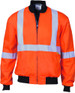 Hi Vis Cotton Bomber Jacket with X-Back & Additional 3M R/Tape Below