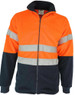 Hi Vis Two Tone Full Zip Polar Fleece with Generic R/Tape