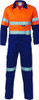 Hi Vis Two Tone Cotton Coverall with 3M R/Tape