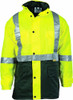 Hi Vis Two Tone Quilted Jacket with 3M R/Tape
