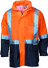 Hi Vis Two Tone Lightweight Rain Jacket with 3M R/Tape