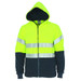 Hi Vis Full Zip Polar Fleece Hoodie with CSR