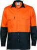 Hi Vis 3 Way Cool-Breeze Cotton Shirt - Long Sleeve