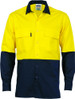 Hi Vis 3 Way Cool-Breeze Cotton Shirt - Long Sleeve
