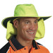 Hi Vis Hat with Flap