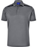 Men's Sustainable Poly/Cotton Contrast Polo