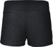 Black sports shorts with a wide waistband, featuring a smooth texture and no visible logos or branding.