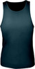 A dark blue ladies' brushed action back singlet, featuring a fitted design and no visible logos.