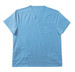 A men's scrub top in a light blue colour, featuring a v-neck and multiple pockets. Equipped with a logo.