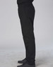 Men's functional chef pants in black, featuring a straight leg design and cargo pockets. Suitable for kitchen use.