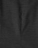 A ladies' button-up shirt featuring a black pin dot pattern with a standard collar and a branding logo.