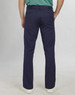 Men's utility cargo pants in navy blue, featuring side pockets and a straight leg design. Includes a logo.