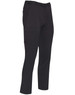 Men's utility cargo pants in black, featuring multiple pockets and a fitted design. Includes a logo on the waistband.