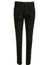 Ladies' Boston Chino Pants in black, featuring a tailored fit and classic styling. Includes a logo.