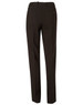 Women's black Flexi Waist Utility Pants in a poly/viscose stretch fabric, featuring a back pocket and a fitted design.