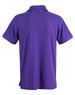 A purple Men's Connection Polo featuring a classic design with short sleeves and a subtle logo.