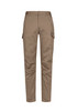 Men's Work Pants in khaki with cargo pockets, featuring a stylish, comfortable design and a branding logo.