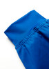 A pair of blue jogger scrub pants featuring a fitted waistband and elastic details.