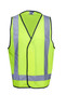 Hi Vis Safety Vest X Tape