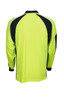 Hi Vis Cooldry Side Panel Polo Long Sleeve
