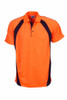 Hi Vis Coolfast Mini Waffle Polo Mens