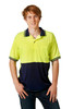 Cotton Back Tru Dry Hi Vis Polo