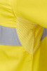 Hi Vis 155 GSM Cotton Twill Taped Shirt Long Sleeve