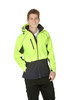 Hooded Hi Vis Soft Shell Jackets Day Use