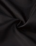 A close-up of smooth black fabric, showcasing its texture and sheen, ideal for a puffer jacket.