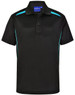 Kids Sustainable Poly/Cotton Contrast S/S Polo